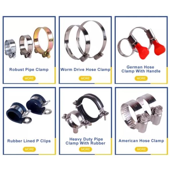 Диапазон высокой эффективности нержавеющей стали струбцины шумоглушителя u Zincplating большой