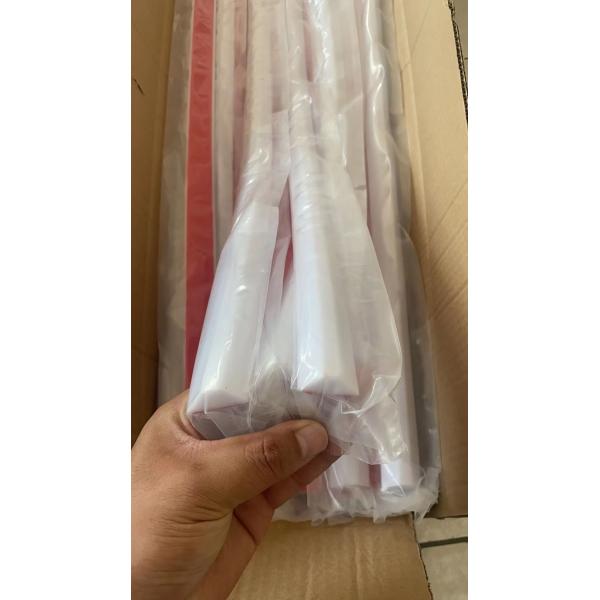 Easy-to-Install 50X30mm Silicone Water Stopper for Frameless Shower Door Threshold