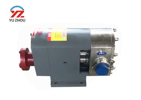 304 Stainless Steel Tri Lobe Pump , Heat Jacket Lobe Rotor Pump Low Pressure