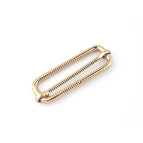 50mm Inner Brass Center Bar Buckle , OEM Or ODM 2 Inch Center Bar Buckle