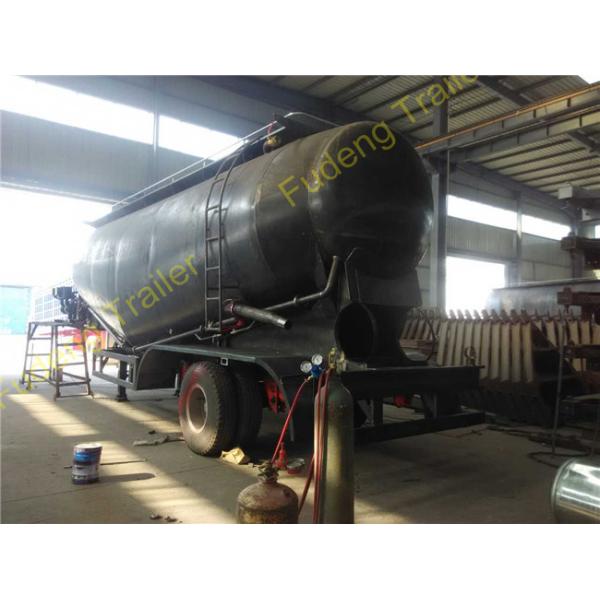Tri axle 60cbm 40 ton 60 ton 70 ton dry silo bulk cement bulker tank trailer