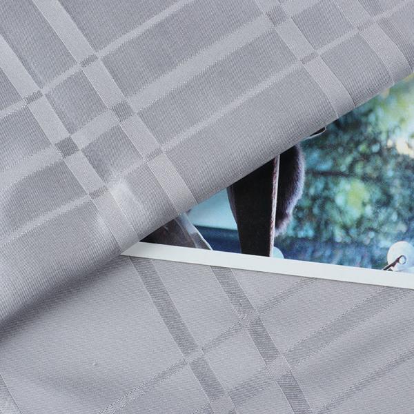 Помытая песком ткань сатинировки вискозы 51% вискоза 49% жаккарда для платья