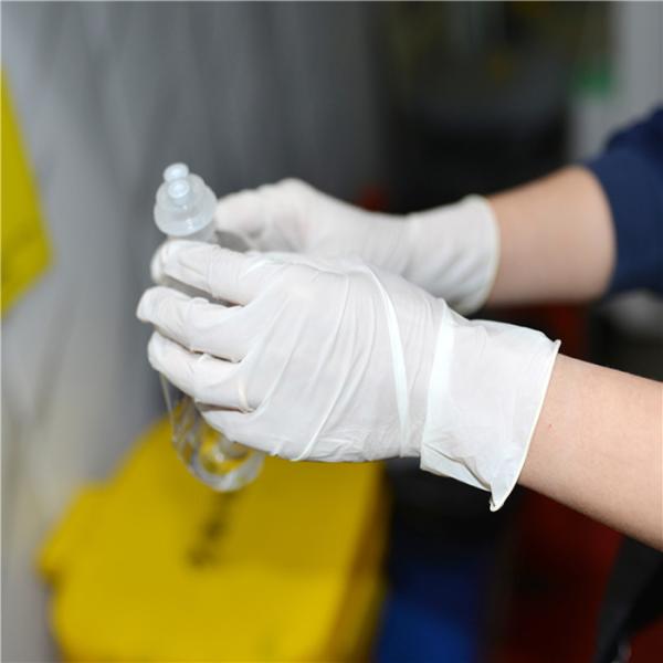 High Strength Biodegradable Latex Gloves ,  Latex Nitrile Gloves Non Sterile