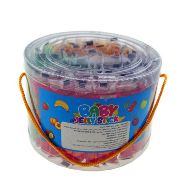 Stick Shape Assorted Flavor Fruity Jellies Confectionary Multi Color Halal Product