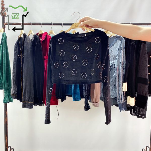 Women Used Gold Velvet Tops Soft Luxurious Camisole Sling Slim Fitted Summer Clothing
