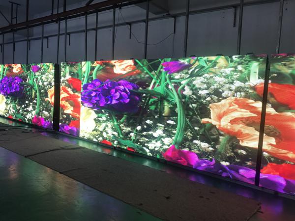 P4.81 Outdoor Rental LED Display Full Color 500*500mm Die Cast Aluminium