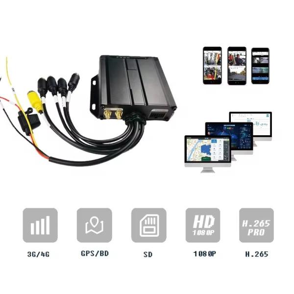 720p AHD 1080P 4G GPS  4CH mobile dvr systems for Truck bus