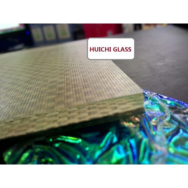 5 EVA laminated decorative fabric for glass lamination