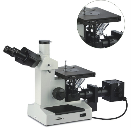 Heat Treatment Binocular Compound Light Microscope For Metal Physics Researching