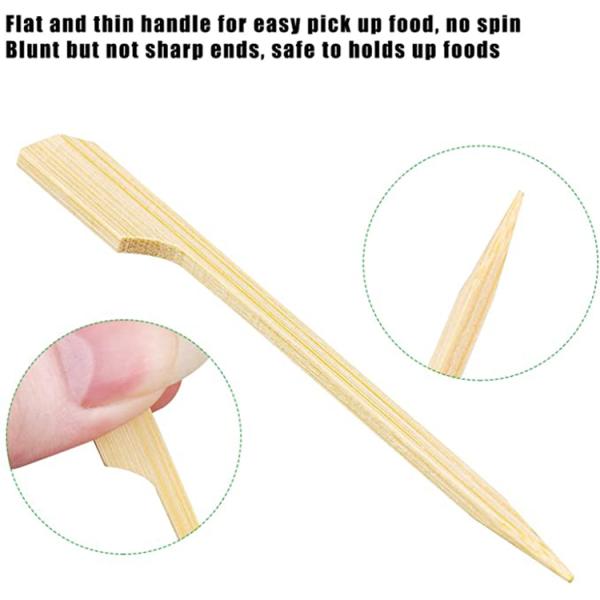 Устранимые протыкальники БАРБЕКЮ квартиры 100% естественные бамбуковые