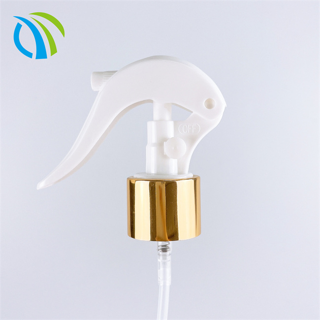 Пенясь сопло брызг 0.9cc 24mm вызывает алюминиевое закрытие 28mm золота
