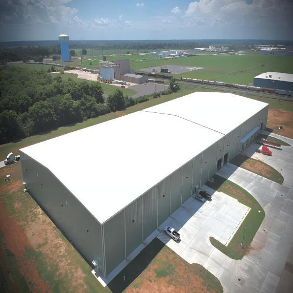 Earthquake Resistant Warehouse Steel Structure Light Frame Metal Buildings ISO 9001 CE