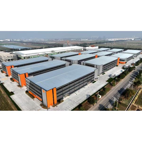 Construcción de acero ligero a medida Soluciones de espacio industrial de