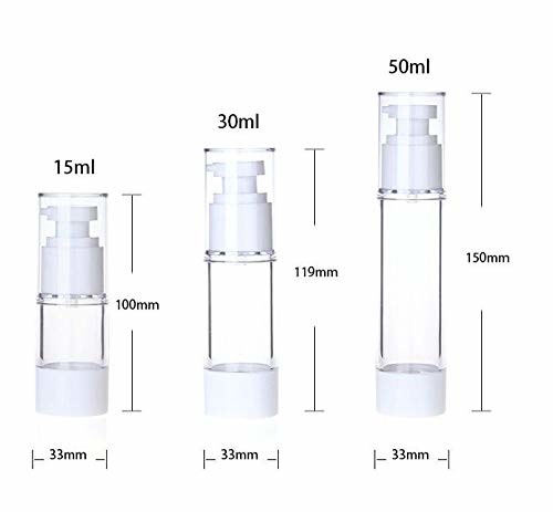 15ml Airless Cosmetic Bottles