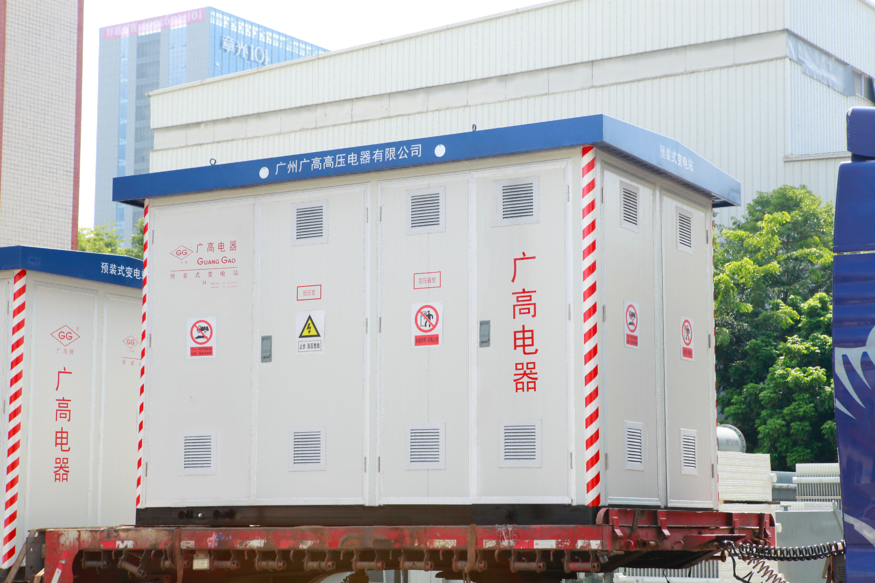 IEC  Standard Prefabricated Substation with 10kV Rated Voltage and 0.4KV Output Voltage
