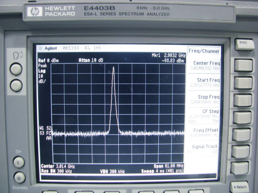 Спектральный анализатор Keysight Agilent E4403B ESA-L основной 9 КГц к 3 GHz