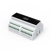 10 um Smart Home do módulo de interruptor do redutor dos canais RS-485 8 que ilumina bens do controle