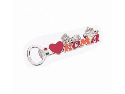Custom Roma Tourism Souvenir Bottle Opener Fridge Magnet,Die casting zinc alloy customized Italy Roma tourism souvenir