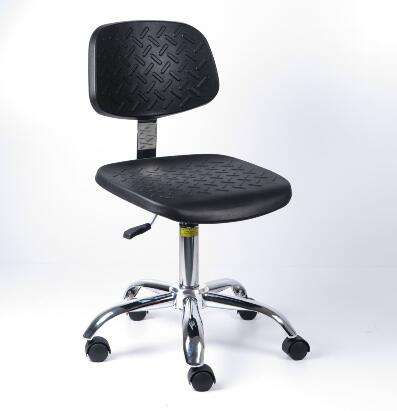 BIFMA Cleanroom PU Leather ESD Chair  400*400mm
