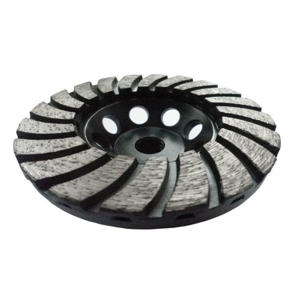 Precision 4.5'' Diamond Turbo Grinding Wheel With Aluminium Base for Marble