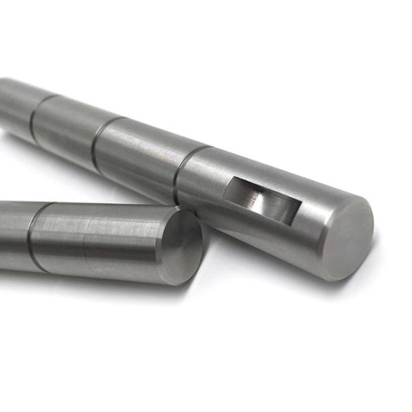 Eixo superfino de aço inoxidável SS304 CNC para torneamento de precisão