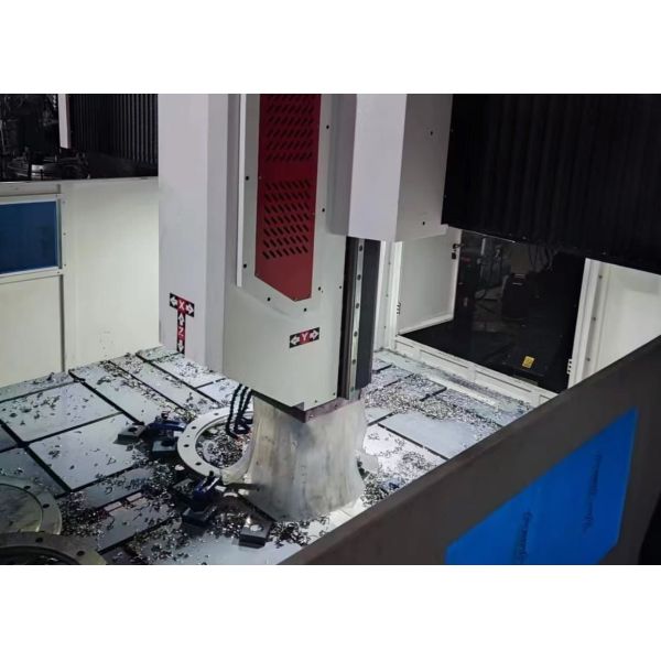 Pressure Vessel Manufacturing CNC Deep Hole Drilling Machine Wind Power Flange Processing