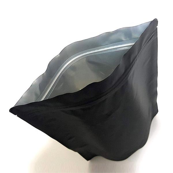 customized child resistant packaging opaque Matt OPP mylar bags child resistant exit bags