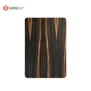 Внутренние ламинированные стеновые панели с дымом деревянного зернового фанера