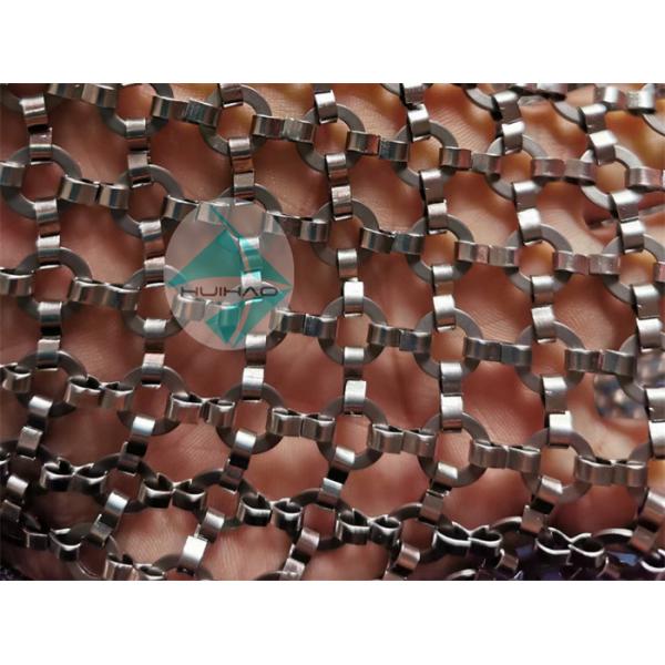 сетка Pvd кольца металла 3.8mm до 30mm закончила Chainmail для того чтобы сплести тип для занавеса