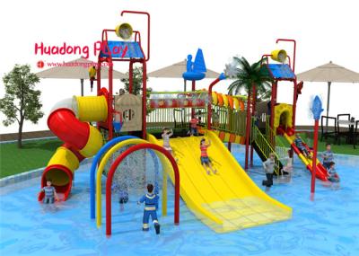 High Safety Water Park Playground Equipment High - Strength Material Wide Color Range