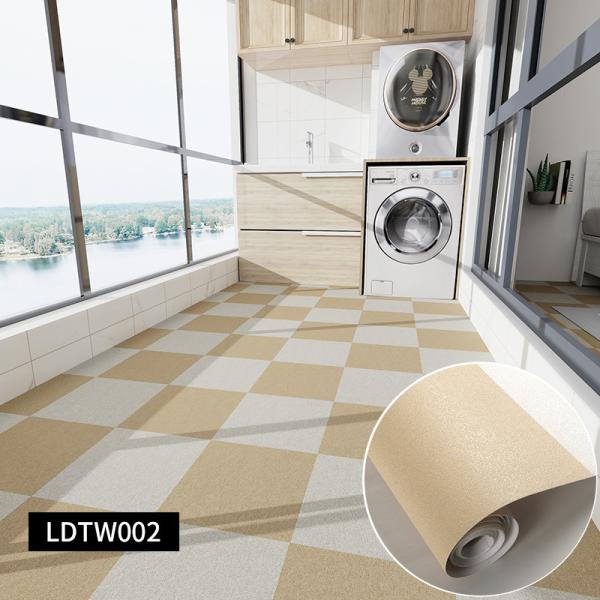 Water Proof Floor Tile Stickers OEM Vinyl Floor Sticker Tiles Thicken Flooring stickers