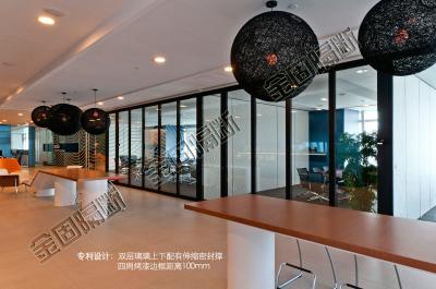 Temporary Soundproof Folding Wall Operable Long Lasting With Roller