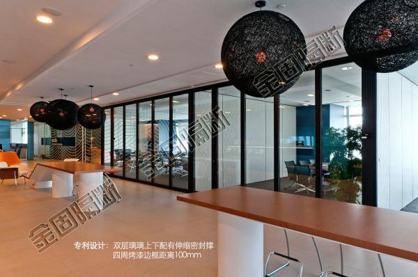 Temporary Soundproof Folding Wall Operable Long Lasting With Roller