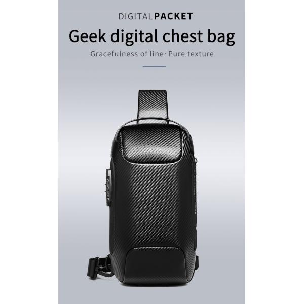 OEM/ODM Углеродные волокна Прозрачная противоугонная сумка