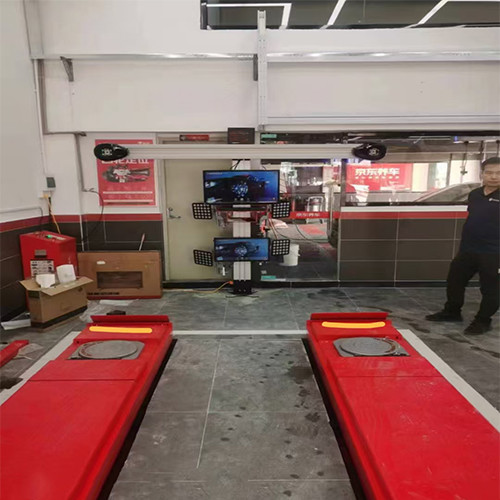 X6 Fully Automatic 3D Wheel Alignment Machine With Double Screen