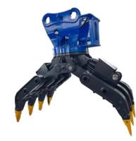 OEM Robusto Excavadora de agarre de cubo Excavadora hidráulica de agarre de roca