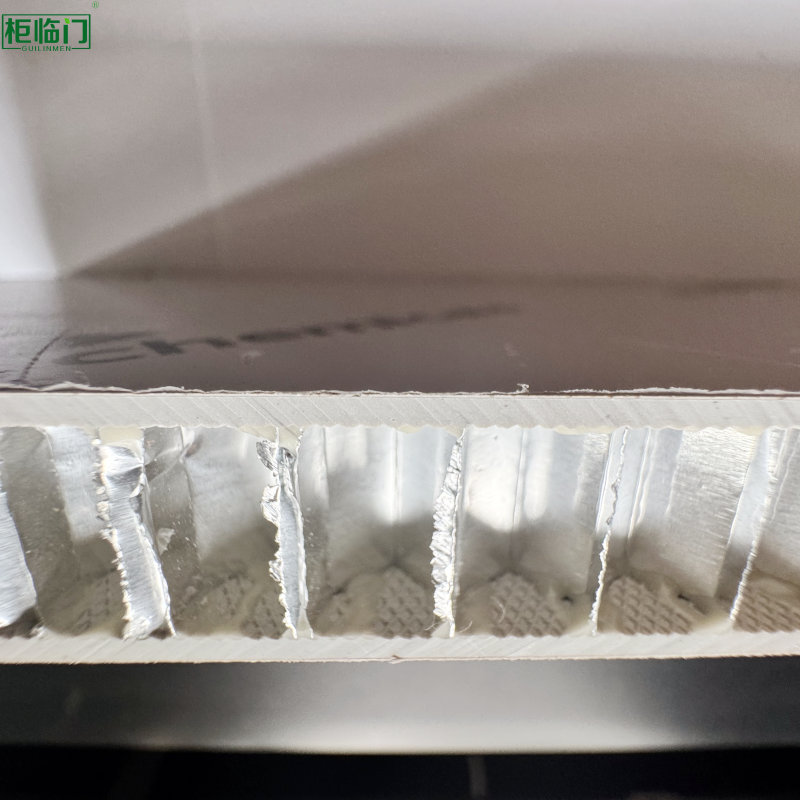Decorative Double SPC Honeycomb Panel With Aluminum Honeycomb Core