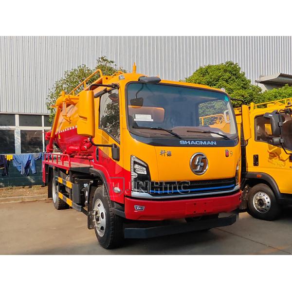 Шакман Вакуумный отсосывающий грузовик 4х2 канализационный бак грузовик септический бак грузовик с очисткой воды под высоким давлением В продаже