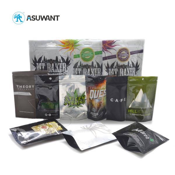Биодеградабле алюминиевая фольга стоит вверх сумка замка застежка-молнии мешка для медицинского печенья семени засорителя конопли