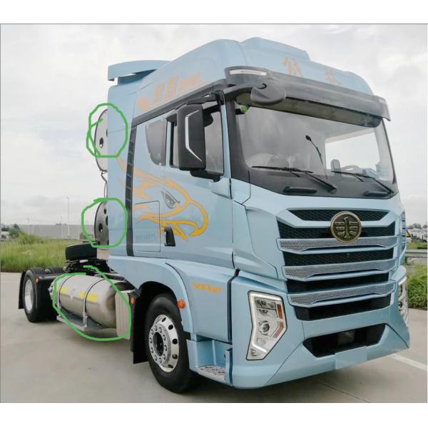 Front Lifting Style Dumping Type 4×2 FAW X6000 510HP Tractor Truck for LNG and CNG Fuel