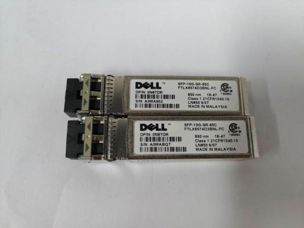 SÊNIOR 850nm 300m LC frente e verso de 0N8TDR Dell Transceiver SFP+ 10GbE