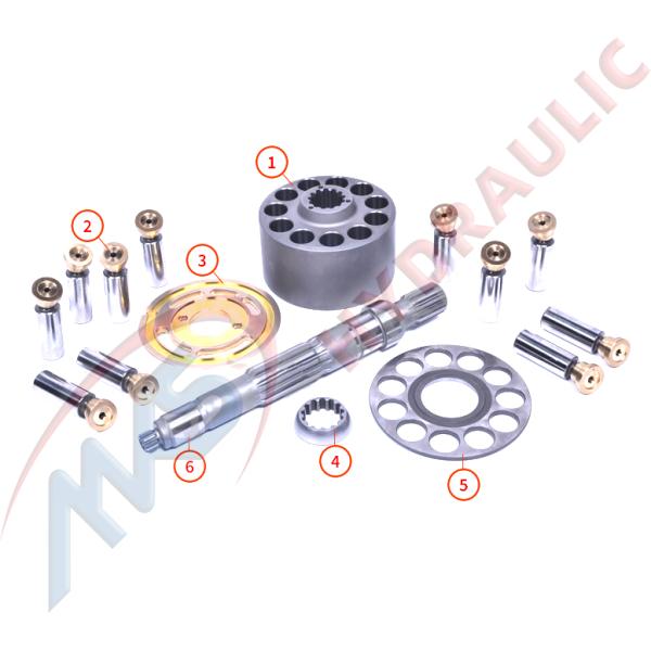 NACHI Series Hydraulic Pump Accessories Piston Fixed Pump Parts