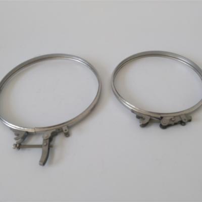 Standard Stainless Steel Locking Band For Twin Wall Flue And Twist Lock Jointing System