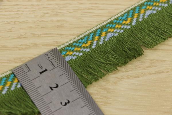 Multiusage Webbing Tape For Bags , Green Fabric Tape OEKO TEX 100 Approved