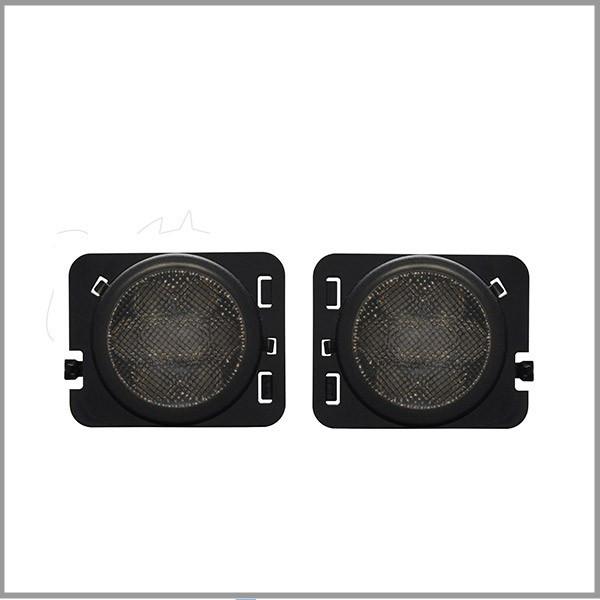 Diecast Aluminum Housing IP67 Waterproof Amber Turn Signal LED Tail Lights For Jeep Wrangler JK