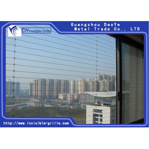 Horizontal Anti Dust Secure Balcony Invisible Grille