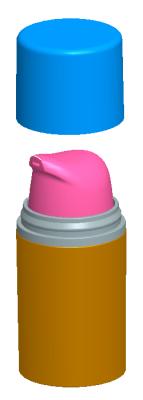 Lightweight Plastic Airless Pump Bottles For Cosmetics 15ml 30ml 50ml