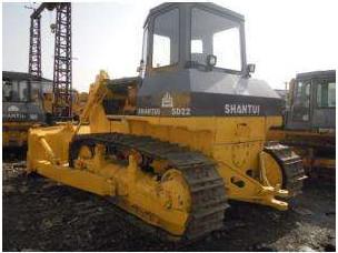 520HP Shantui Bulldozer SD52 with Cummins Engine , Operating Weight 67.5 Ton Yellow Powerful Bulldozer
