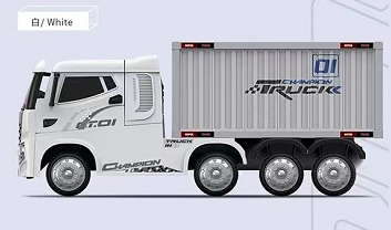 2022 Ride On Baby Car Toy с музыкой и огнями 12В электрический грузовик светодиодная лампа