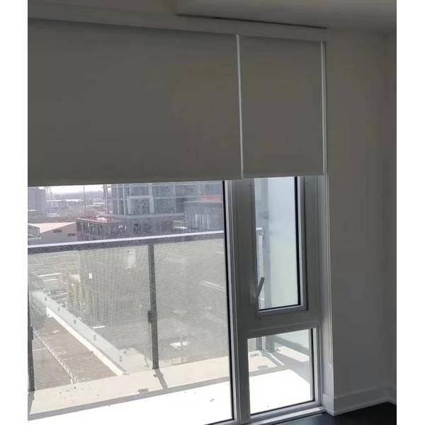 Width 2.8m Window Thermal Blackout Roller Blind Fabric 440GSM